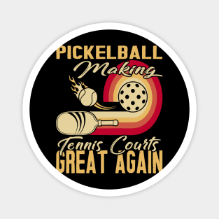 PicklebalL-Making-Tennis Magnet